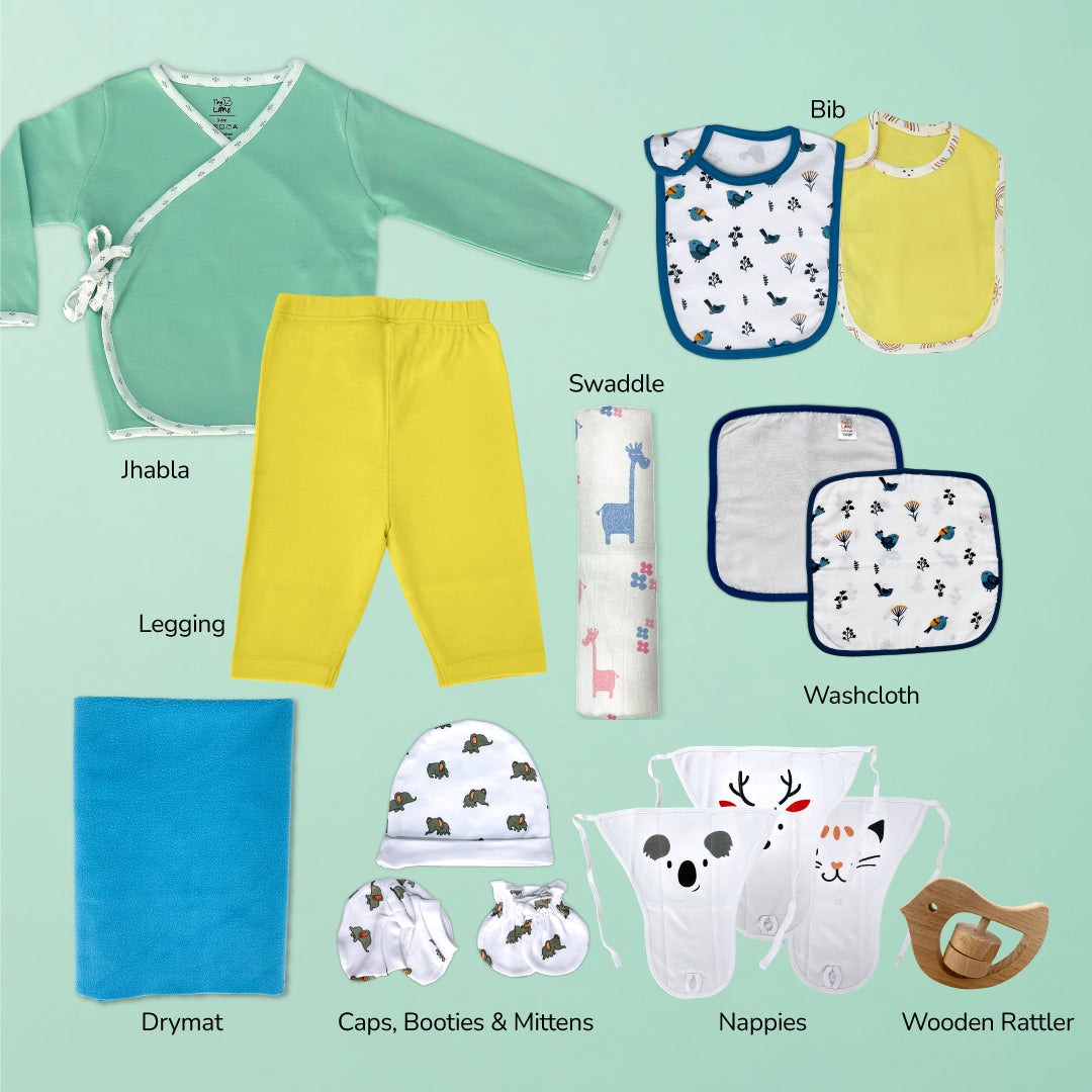 Babyhood Cutie – Complete Baby Gift Set of 15