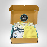 Twinner Cutie Gift Set (Circus Jhabla, Yellow Leggings, Tweeting Bird/Panda Bib) Variant 2